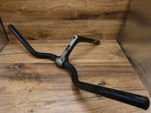 MTB steel riser handlebar  PRO Technology + quill stem Kalloy  22.2 mm - Picture 1 of 19