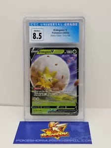 Pokemon 2020 CGC 8,5 Espada y Escudo Rebelde Clash Eldegoss V 019/192 - Imagen 1 de 4