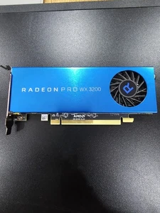 AMD Radeon Pro WX 3200 4GB GDDR5 FH PCIe-x16 GDDR5 GPU Low Profile - Picture 1 of 3