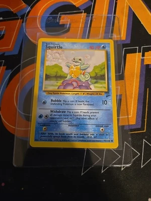 1999 Pokemon WotC Squirtle #93 Base Set 2 Unlimited  *GEM MINT* Vintage Card - Image 1 of 2