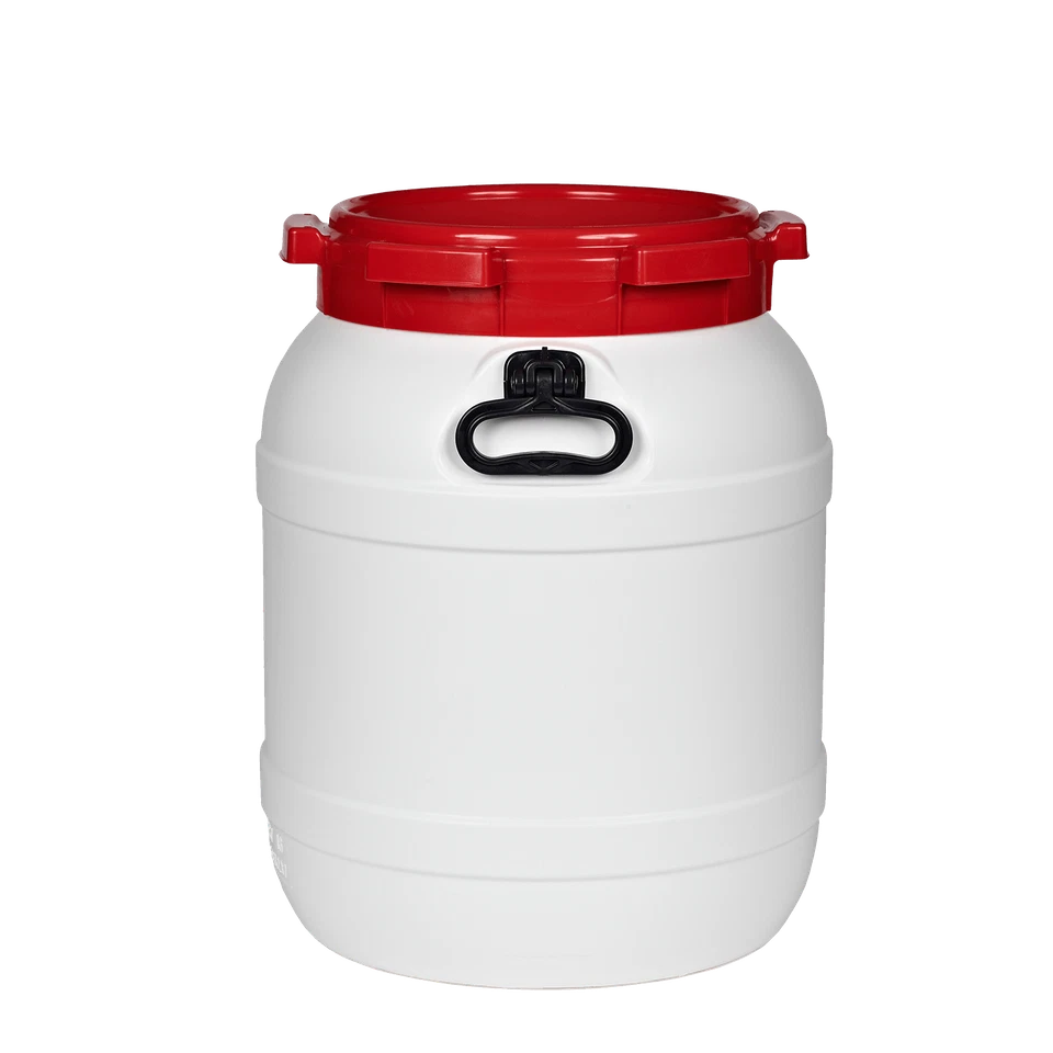 Curtec 55l Weithalsfass, Futtertonne, Kanutonne, Fass mit Griffen, Kunststoff - Bild 1 von 1