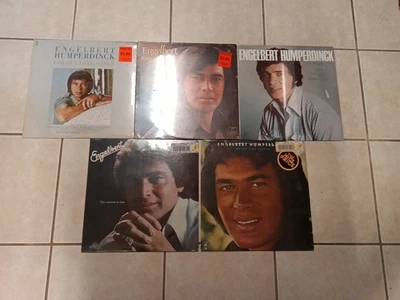 Engelbert Humperdinck Vinyl ALL SEALED Album Lot: (5) See Pictures For Titles.  - Image 1 of 3