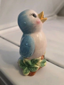 AZUL Canción Pájaro Pastel Pájaro Caja Original De Colección 5" - Imagen 1 de 7