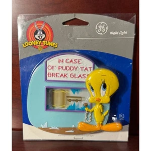 Vintage General Electric Looney Tunes TWEETY Vogel Nachtlicht NEU alter Bestand 2000 - Bild 1 von 7
