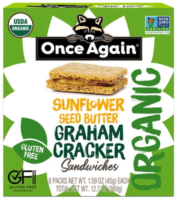 Once Again Sunflower Butter Graham Cracker Sandwiches - Organic & Gluten Free... - Image 1 of 4