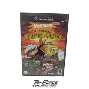 Nicktoons Battle for Volcano Island Nintendo Gamecube GC SIN MANUAL, probado - Imagen 1 de 2