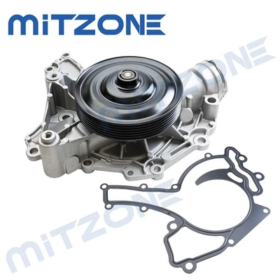 Mitzone Water Pump w/Gasket for Mercedes-Benz 08-12 C300 09-11 SLK300 06-11 E350 - Image 1 of 4