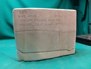1970 Duncan Ceramic Mold 313 BIRD HOUSE - Picture 1 of 10