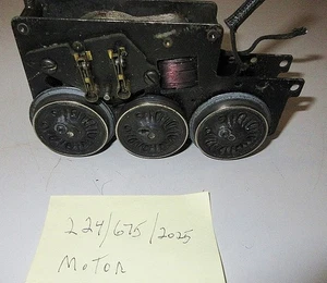 LIONEL # 224/675/2025 STEAM LOCOS EARLY POST WAR MOTOR ,MOTOR ONLY - Picture 1 of 5