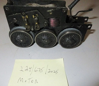 LIONEL # 224/675/2025 STEAM LOCOS EARLY POST WAR MOTOR ,MOTOR ONLY - Image 1 of 4