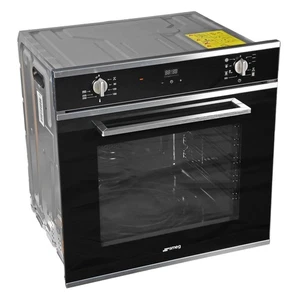 Smeg SF6400TVN Einbaubackofen Schwarzglas 60 cm - Bild 1 von 4