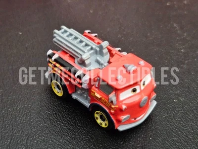 DISNEY PIXAR CARS MINI RACERS RACE RESCUE RED FIRE TRUCK 2026 #1 FREE SHIP $15+ - Image 1 of 3