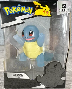 Pokemon Select Series 1 Squirtle Translucent Figure by Jazwares NEW SEALED BOX - Picture 1 of 7