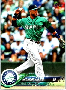 2018 Topps #240 Robinson Cano Seattle Mariners - Imagen 1 de 2