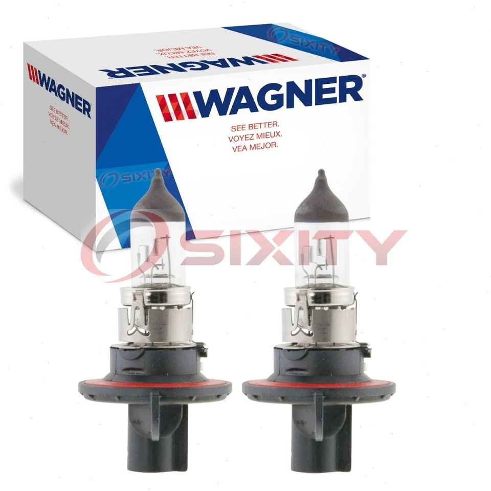 2 bombillas de faros Wagner de haz alto y bajo para Suzuki XL-7 dy 2007-2009 Foto 1 de 4