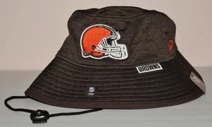CLEVELAND BROWNS Mens New Era Bucket Hat Cap NFL Team Headwear *1W - Picture 1 of 10