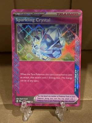 Sparkling Crystal 142/142 ACE SPEC Pokemon TCG Stellar Crown - Image 1 of 2