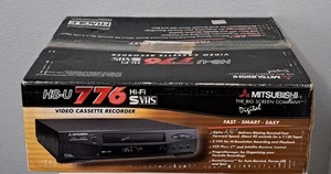 Mitsubishi HS-U776 Super Videocassetta VCR/VHS registratore a nastro! - Foto 1 di 5
