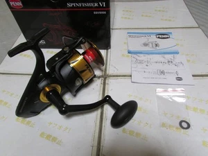 Penn Spinfisher VI SSVI9500 Saltwater Spinning Reel Used, Includes Accessories - Picture 1 of 10