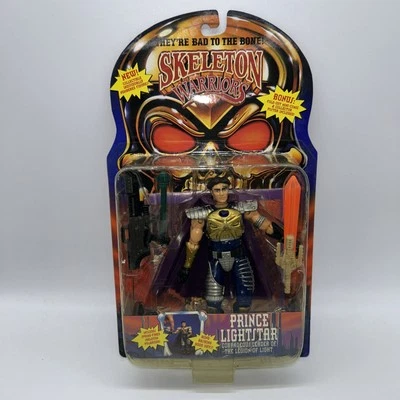 Skeleton Warriors Prince Lightstar Action Figure Vintage 1994 Playmates MOC NEW - Image 1 of 4