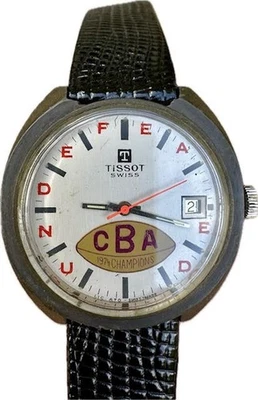 1973-1974 GRAND RAPIDS TACK CBA BALONCESTO CAMPEÓN CAMPEONATO RELOJ NO ANILLO Foto 1 de 2