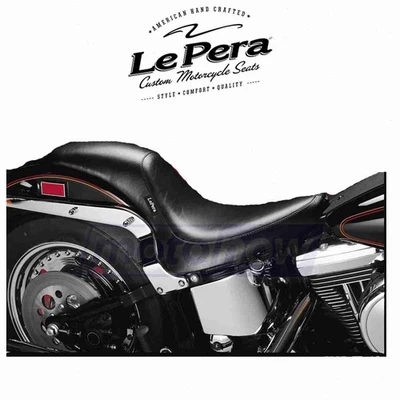 Le Pera Silhouette Seat - Vinyl for 1986-1999 Harley Davidson FXSTC Softail tw - Image 1 of 4