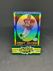 2001 Topps Archives Reserve - Jim Brown #38 Refractor - Picture 1 of 2