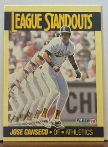 Jose Canseco 1990 Fleer League Standouts #4 M32 - Picture 1 of 1