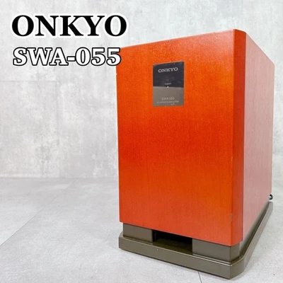 ONKYO SWA-055 Subwoofer Alimentado Acabado Grano Madera Japón Altavoz de Audio 100V Foto 1 de 4