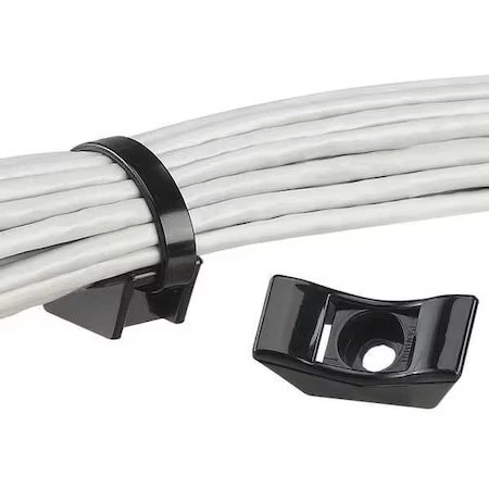 Brida de cable Panduit Tmeh-S25-Q0, Mnt, Eh, 1/4 tornillo, Wrnyl, Pk25 Foto 1 de 1