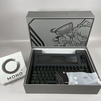 Ajazz AKP846 Mechanical Gaming Keyboard 10" Touchscreen Transparent Keycaps NEW - Image 1 of 4