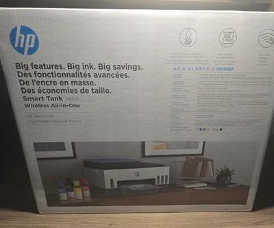 HP Smart Tank 7602 Wireless All-in-One Ink Tank Printer, Scanner, Copier with 2 - Image 1 of 4