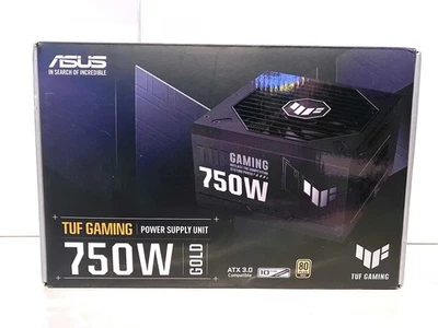 ASUS TUF Gaming 750W Gold 750 Watt Modular Power Supply 80+ OPEN BOX NEVER USED - Image 1 of 3