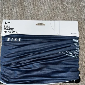 Neu mit Etikett Nike Dri-Fit Halstuch Erwachsene OSFM BLAU/GRÜN - Bild 1 von 3