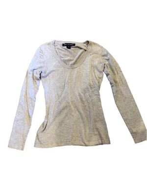 Suéter túnica gris French Connection para mujer mediano usado Foto 1 de 4