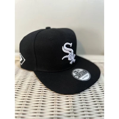 Boné de beisebol Chicago White Sox New Era 9FORTY ajustável Snapback caminhão NOVO - Imagem 1 de 4