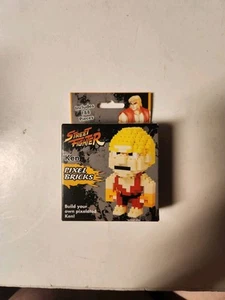 Street Fighter Pixel Bricks Ken New In Box Unopened - Picture 1 of 5