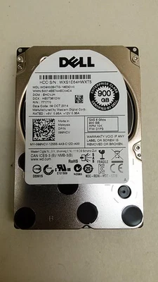 Western Digital Dell WD9002BKTG WD XE 900GB 2.5" SAS 2 Enterprise Hard Drive - Image 1 of 3