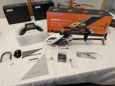 OMP HOBBY M2 EVO MK2 RC Helicopter w/Zorro transmitter RTF Version,White) - Image 1 of 4