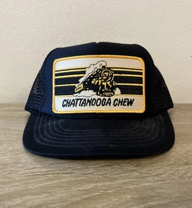 Cappello Chattanooga Chew Racing Team Vintage anni 80 USA Trucker Snapback RARO Patch - Foto 1 di 15