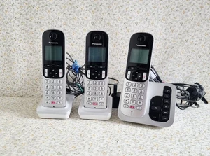 Panasonic KX-TGC220E Trio Phone Set Answer Machine Cordless - Picture 1 of 7
