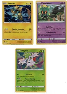 Pokemon TCG: Zeraora, Marshadow, Shaymin Cosmos Holo Promo - Picture 1 of 1