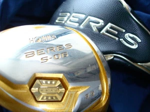 HONMA BERES S-06 Driver Gold 9.5° ARMRQ X 47 4S Flex-S with Cover Used - Picture 1 of 3