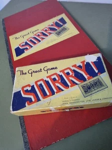 John Waddington de colección ¡Lo sentimos! Cartas, piezas y reglas del gran juego - Imagen 1 de 6