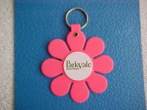 vintage groovy flower power hippie key chain advertising flower key chain - Picture 1 of 6