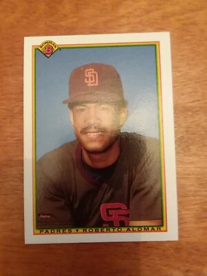1990 Bowman Roberto Alomar Card #221 - Image 1 of 2