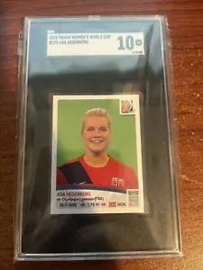 2015 Panini FIFA Women's World Cup Sticker Ada Hegerberg #153 ROOKIE RC SGC 10! - Picture 1 of 2