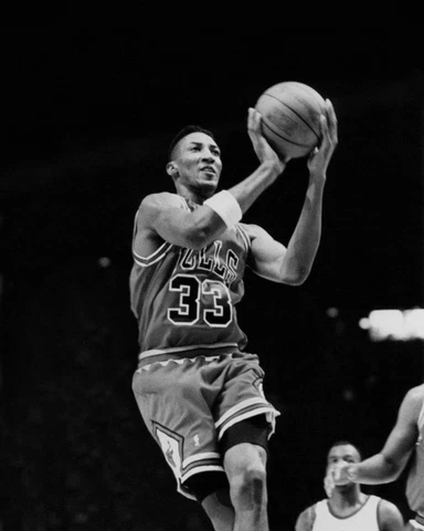 1991 Chicago Bulls SCOTTIE PIPPEN Glossy 8x10 Photo Print Basketball Poster HOF Cover