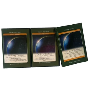 Great Courses: The Joy of Thinking DVD's & Course Guidebook - Picture 1 of 3