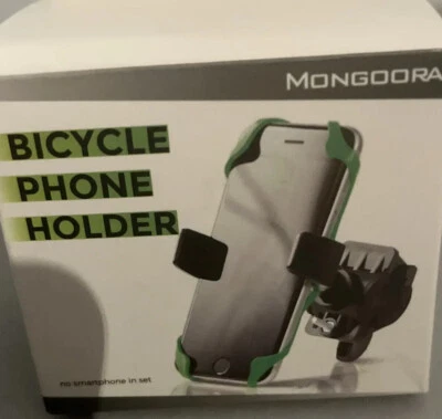 Moongoora Bike Phone Mount for any Smart Phone 3 Pieces - Black/Red/Green - Image 1 of 4